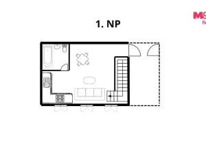 Prodej rodinného domu, Zlín, Mostní, 61 m2