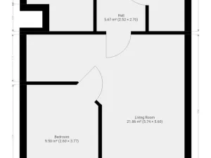 Pronájem bytu 2+kk, Praha - Troja, Hnězdenská, 46 m2