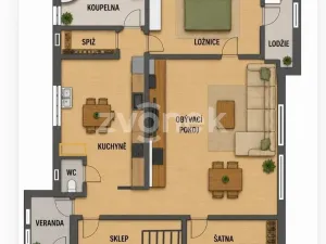 Prodej bytu 2+1, Uherské Hradiště, 65 m2