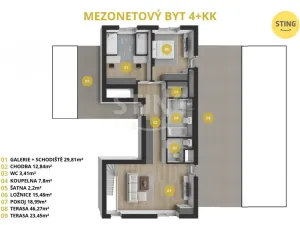 Prodej bytu 4+kk, Ostrava - Moravská Ostrava, Jantarová, 130 m2