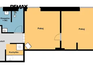 Prodej bytu 2+kk, Jeseník, Vančurova, 42 m2