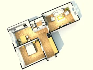 Prodej bytu 2+1, Praha - Strašnice, Průběžná, 54 m2