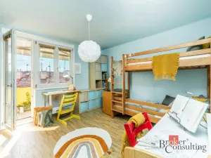 Prodej bytu 2+1, Praha - Podolí, Na dolinách, 54 m2