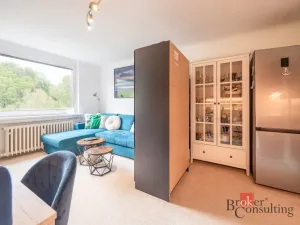 Pronájem bytu 1+kk, Praha - Střešovice, Na Petynce, 38 m2