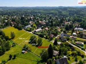 Prodej pozemku pro bydlení, Kamenice - Nová Hospoda, Nová, 1233 m2