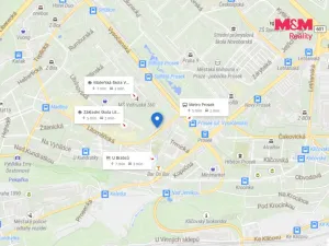 Pronájem bytu 3+kk, Praha - Prosek, Litoměřická, 54 m2