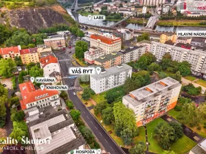 Prodej bytu 2+1, Ústí nad Labem - Ústí nad Labem-centrum, Velká Hradební, 45 m2