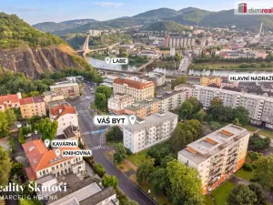 Prodej bytu 2+1, Ústí nad Labem - Ústí nad Labem-centrum, Velká Hradební, 45 m2