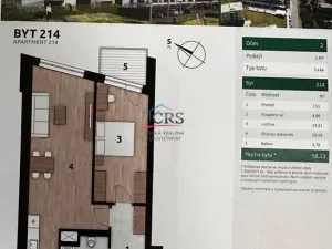 Pronájem bytu 2+kk, Praha - Uhříněves, Františka Diviše, 58 m2