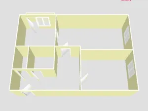 Prodej bytu 2+1, Cheb, Kasární náměstí, 54 m2