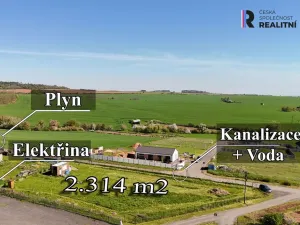 Prodej zahrady, Kryry, U Školky, 2314 m2