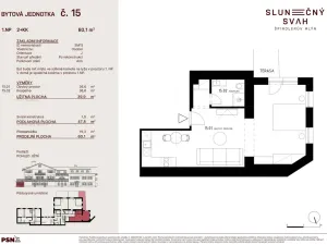 Prodej bytu 2+kk, Špindlerův Mlýn - Bedřichov, 40 m2