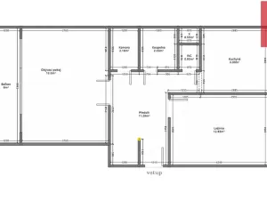 Pronájem bytu 2+1, Opava, Rolnická, 58 m2