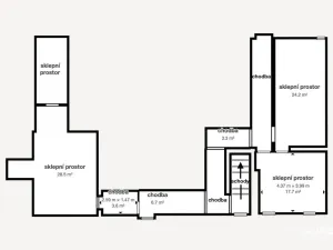 Pronájem rodinného domu, Roupov, 525 m2