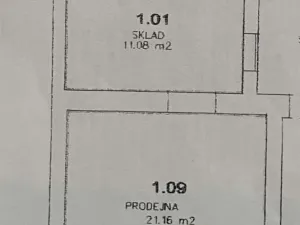 Pronájem obchodního prostoru, Cheb, Májová, 35 m2