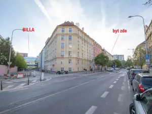 Prodej bytu 2+kk, Praha - Holešovice, U Uranie, 40 m2