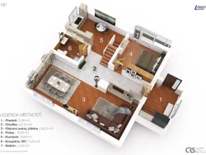 Pronájem rodinného domu, Příbram - Žežice, 172 m2