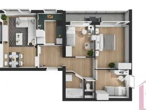 Prodej bytu 4+1, Mladá Boleslav, Mládežnická, 78 m2