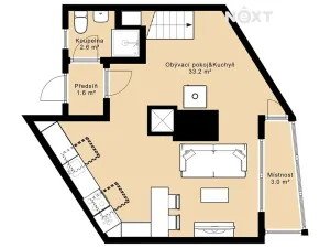 Prodej rodinného domu, Kamenný Újezd, 56 m2