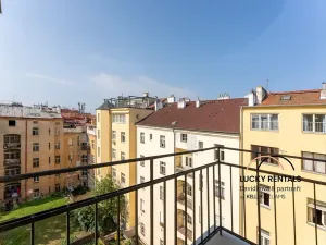 Pronájem bytu 1+kk, Praha - Vinohrady, Moravská, 49 m2