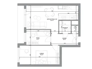 Prodej bytu 3+kk, Praha - Braník, Němčická, 65 m2