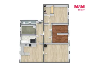 Prodej bytu 4+1, Kraslice, Čs. armády, 136 m2