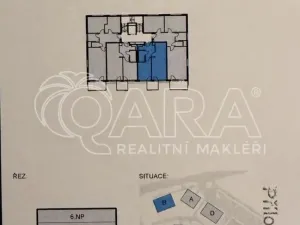 Pronájem bytu 2+kk, Praha - Chodov, Komárkova, 53 m2