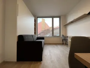 Pronájem bytu 1+kk, Praha - Smíchov, Plzeňská, 22 m2
