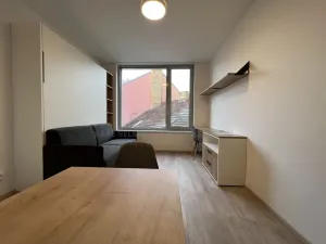 Pronájem bytu 1+kk, Praha - Smíchov, Plzeňská, 22 m2