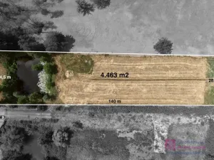 Prodej komerčního pozemku, Břeclav - Poštorná, 4463 m2