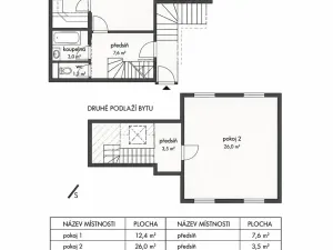 Pronájem bytu 3+kk, Praha, Litoměřická, 70 m2