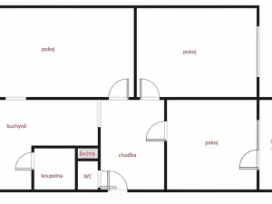Prodej bytu 3+1, Šumperk, J. z Poděbrad, 71 m2