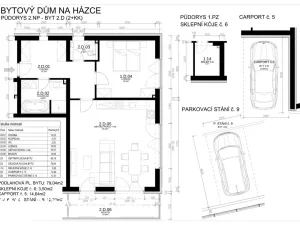 Pronájem bytu 2+kk, Turnov, Na Házce, 68 m2