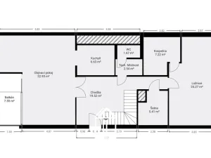 Pronájem bytu 4+kk, Praha - Michle, Ohradní, 138 m2