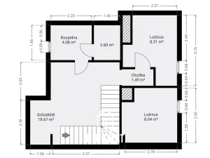Pronájem bytu 4+kk, Praha - Michle, Ohradní, 138 m2