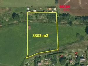 Prodej pole, Milevsko, 3303 m2