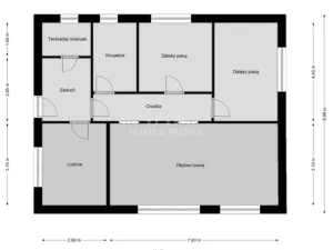 Prodej rodinného domu, Zemětice, 85 m2