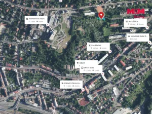 Prodej zahrady, Děčín, Dvořákova, 484 m2