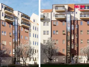 Prodej bytu 2+kk, Praha - Smíchov, Grafická, 44 m2