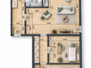 Prodej bytu 3+kk, Praha - Karlín, U Sluncové, 66 m2