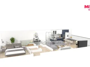 Pronájem bytu 3+kk, Praha - Prosek, Jablonecká, 66 m2