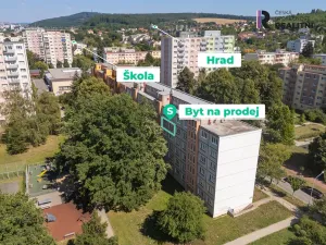 Prodej bytu 2+1, Zlín - Malenovice, třída Svobody, 50 m2