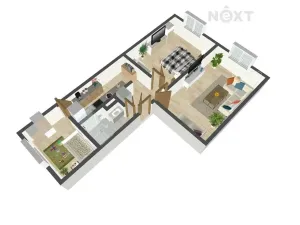 Prodej bytu 3+kk, Žatec, Pražská, 65 m2