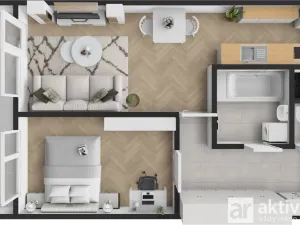 Prodej bytu 2+kk, Neratovice, Na Výsluní, 43 m2