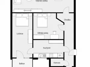 Pronájem bytu 3+1, Plzeň, Kardinála Berana, 104 m2