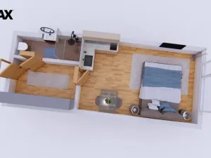Pronájem bytu 1+kk, Praha - Chodov, Blažimská, 25 m2
