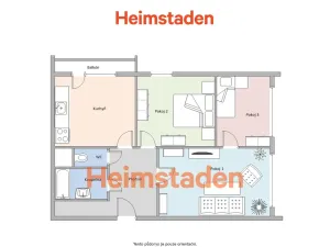 Pronájem bytu 3+1, Frýdek-Místek - Místek, Československé armády, 67 m2