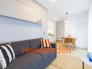 Pronájem bytu 1+kk, Praha - Holešovice, Vrbenského, 34 m2