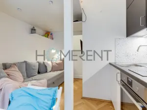 Pronájem bytu 1+kk, Praha - Bubeneč, Korunovační, 17 m2