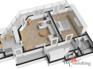 Prodej bytu 2+1, Praha - Suchdol, K Horoměřicům, 71 m2